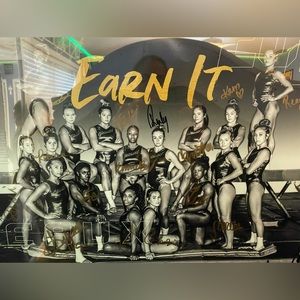 LSU Gymnastics signed posters